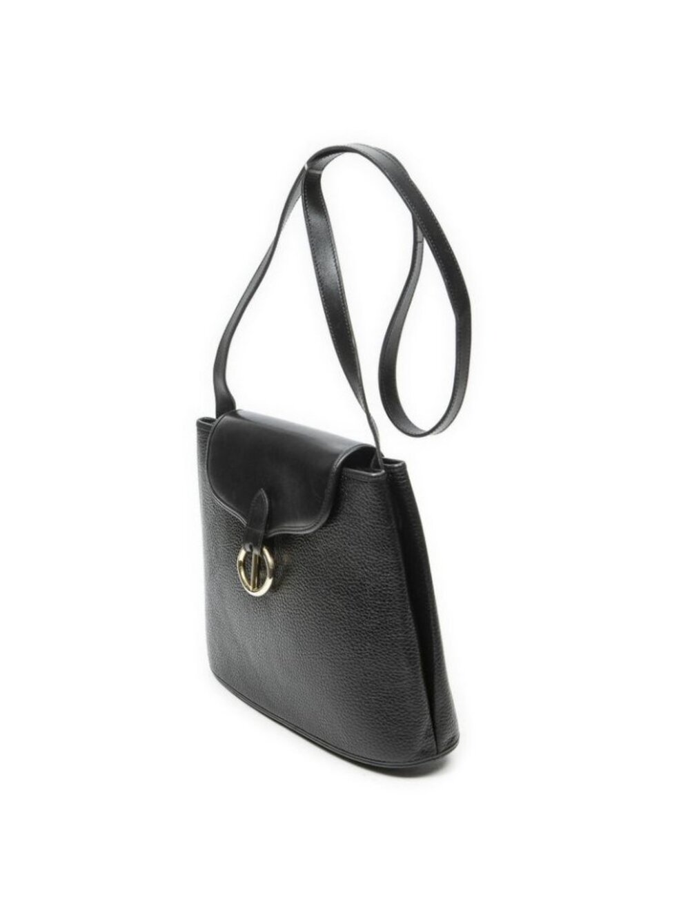 ★SOLD★ Dior Flap Cross Black Calfskin Leather Crossbody - Picture 2 of 10